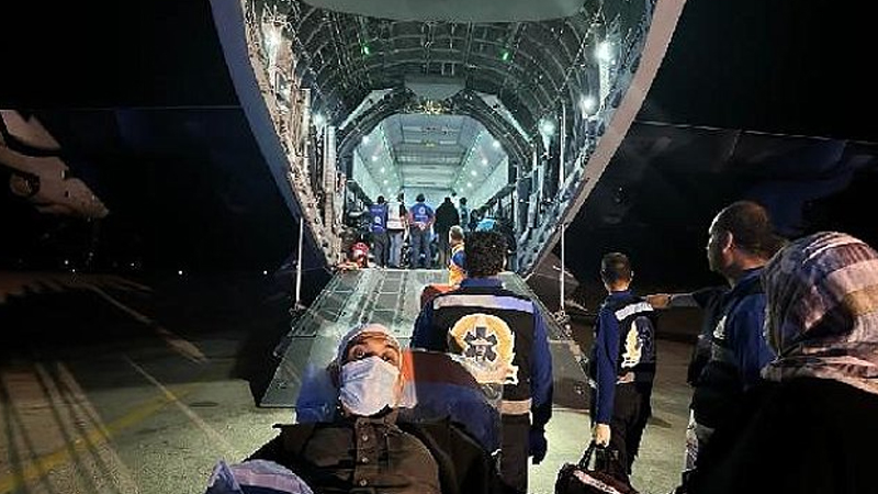 Gazze’den Türkiye’ye geliyorlar: Uçak havalandı