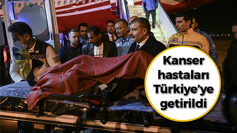 Gazzeli 27 hasta Türkiye’ye ulaştı