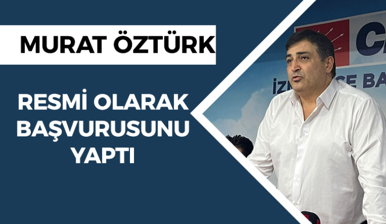 Öztürk, başvurusunu yaptı!