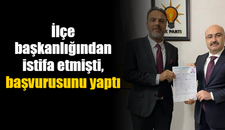 Ufuk Acay Darıca için başvurdu