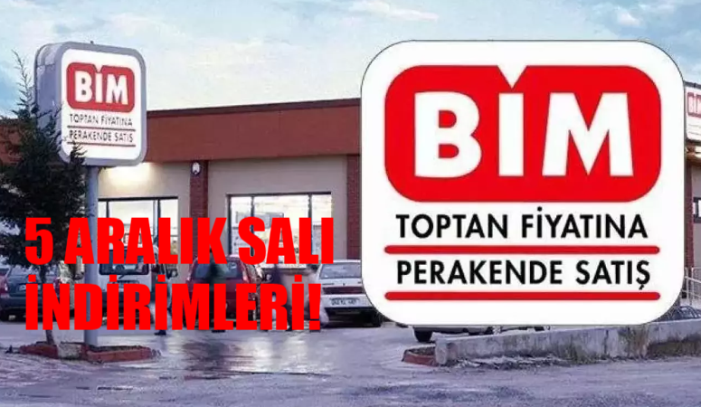 5 Aralık BİM Kataloğu 2023: BİM Aktüel Katalog Bu Salı Süt Ürünleri Kaçmaz Fiyat!