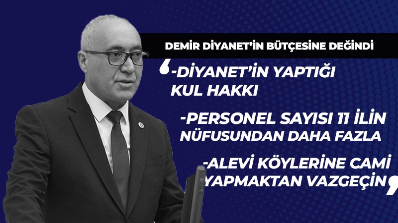 Bütçe görüşmelerinde Diyanet’in personel