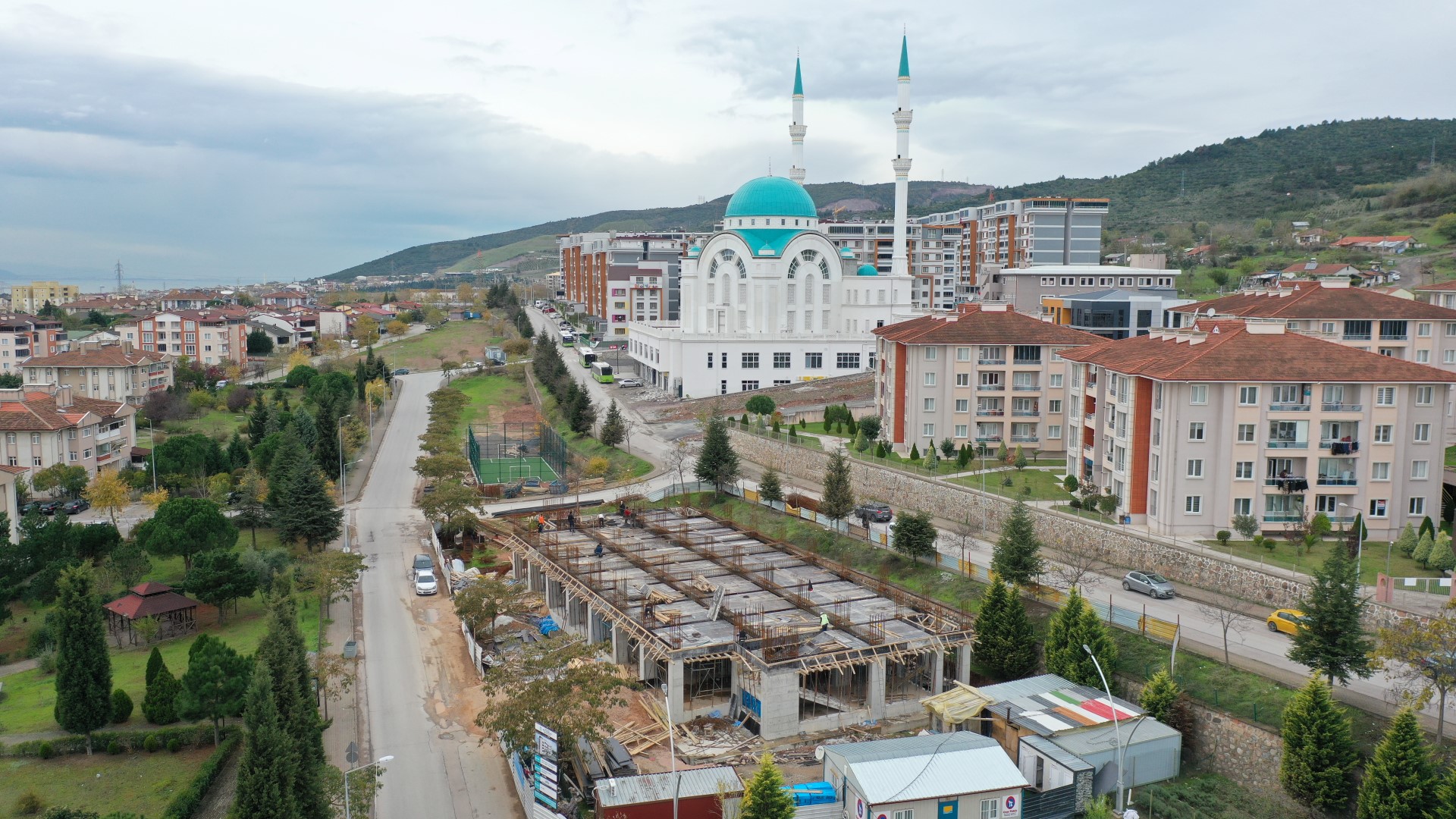 Derince’de inşa edilen Cemevi yükseliyor - Resim : 1