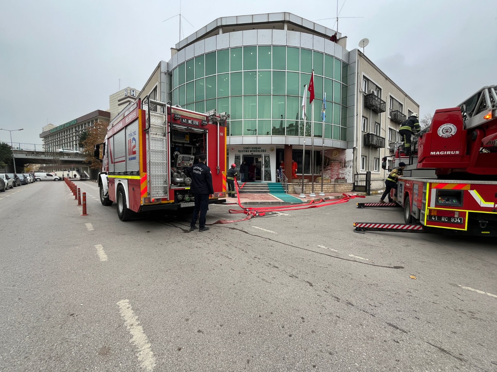 Orman İşletme’de gerçeği aratmayan tatbikat - Resim : 2