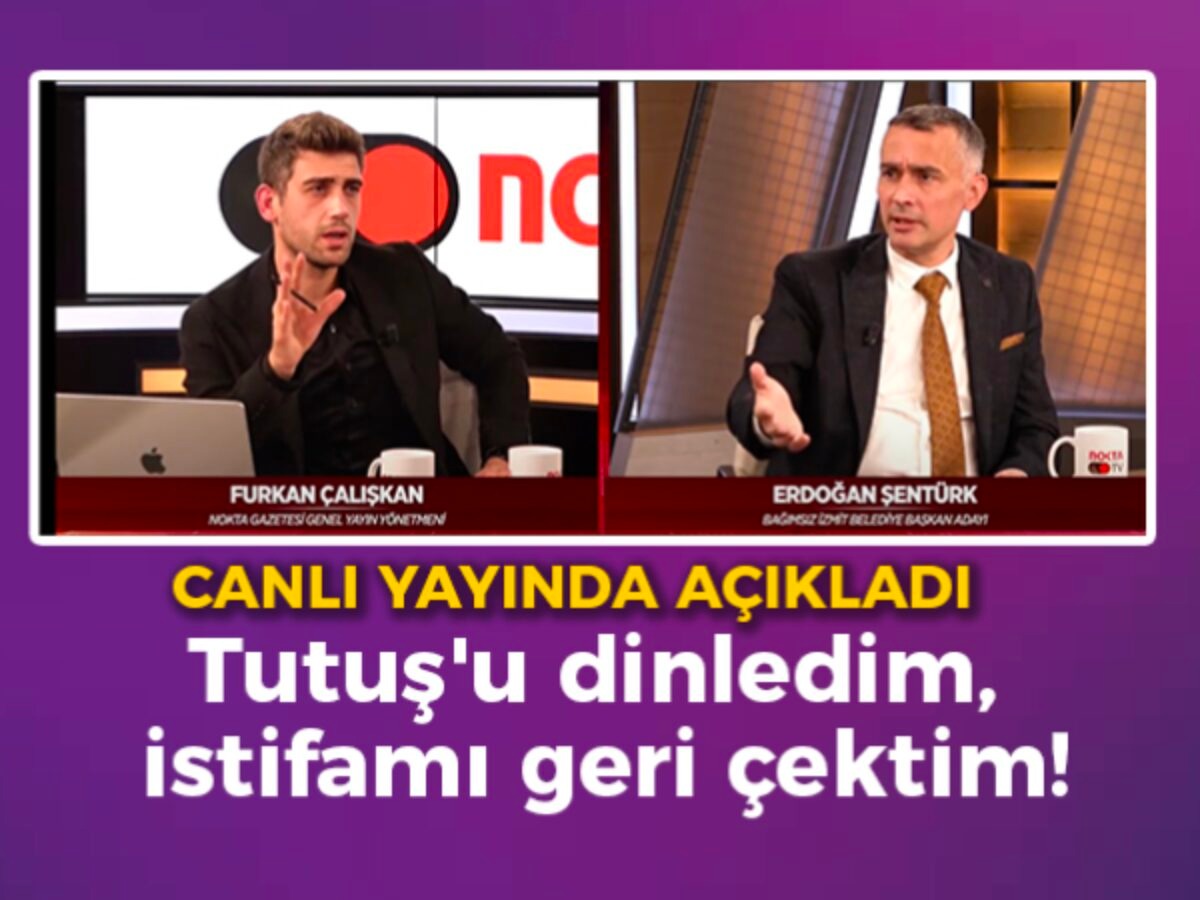 Ve İzmit adaylığından çekildi! - Resim : 1