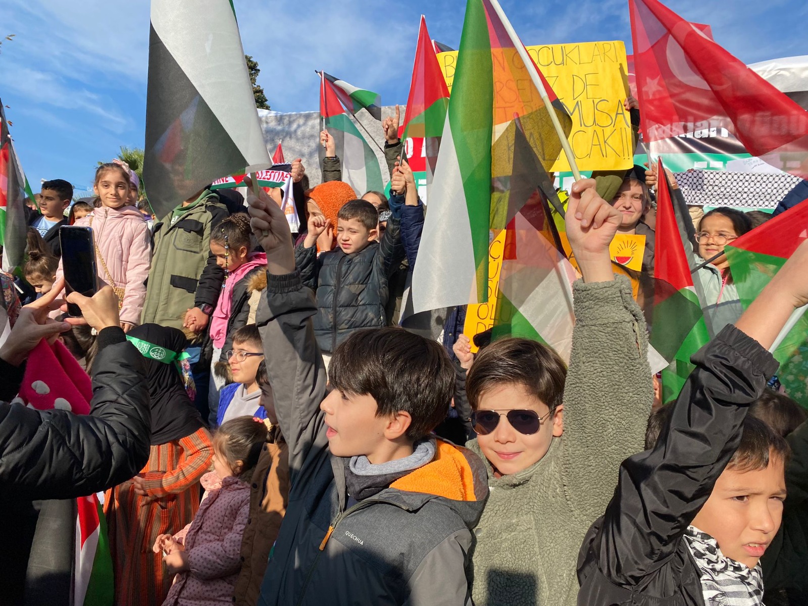 İnsan Hakları Günü’nde Filistin için yürüdüler - Resim : 4