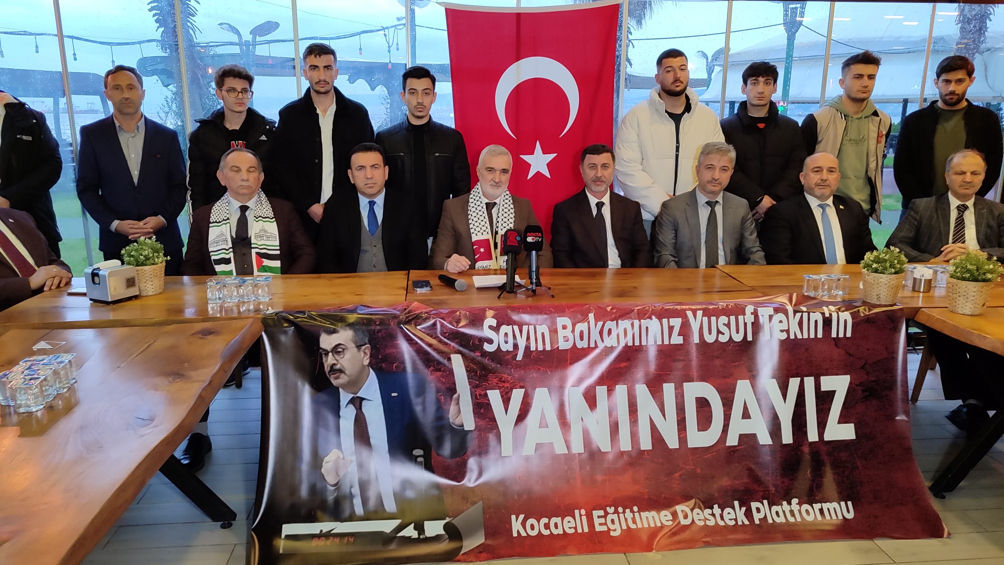 Kocaeli Eğitime destek platformundan Bakan Tekin’e destek! “Terör örgütlerinin yanında yer alıyorlar” - Resim : 3