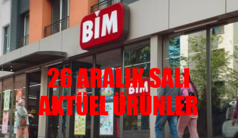 BİM 26 Aralık Kataloğu 2023: BİM 2023 Son Salı İndirimleri Geldi! 26 Aralık BİM Salı Kataloğu Yılbaşı Ürünleri YARIN SATIŞTA