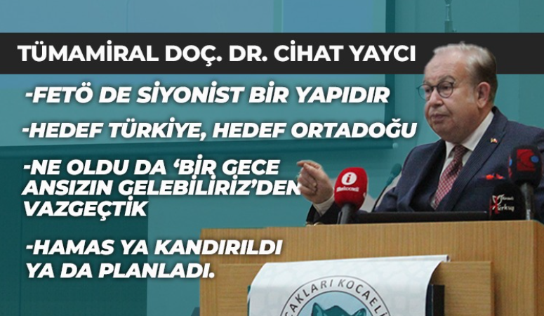 Cihat Yaycı’dan dikkat çeken Gazze ve Yunanistan açıklamaları!