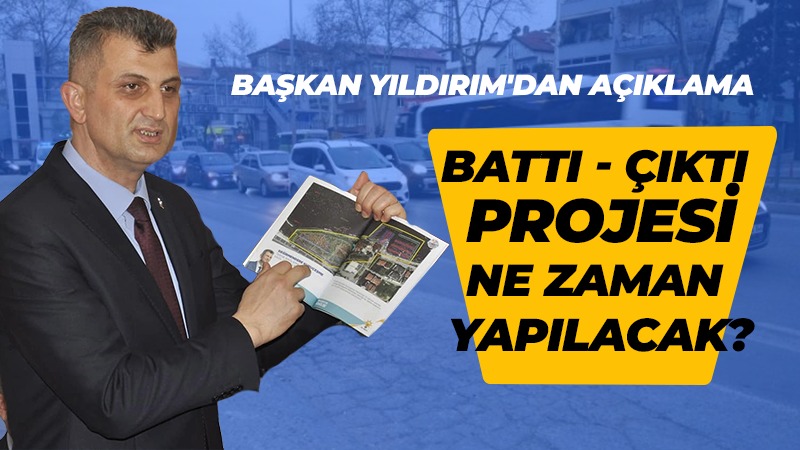 Gölcük Battı Çıktı Projesiyle ilgili Ali Yıldırım Sezer’den açıklama. Ne zaman yapılacak?