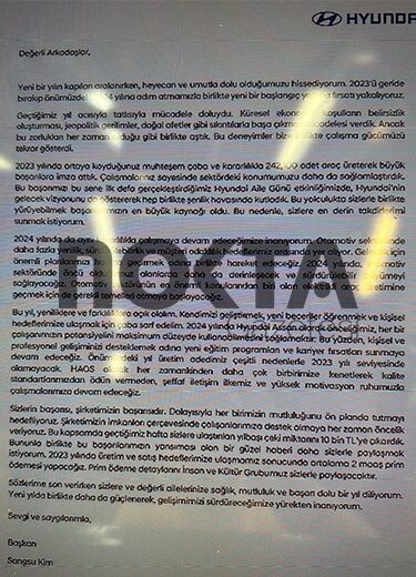 Hyundai örnek olsun! Bu başarı işçinin diyerek 2 maaş ikramiye müjdesini verdiler - Resim : 1
