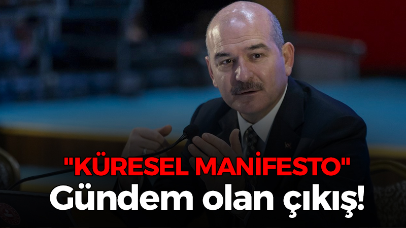 Süleyman Soylu’dan çok konuşulan çıkış: Küresel sistem çöktü, gençlere seslendi