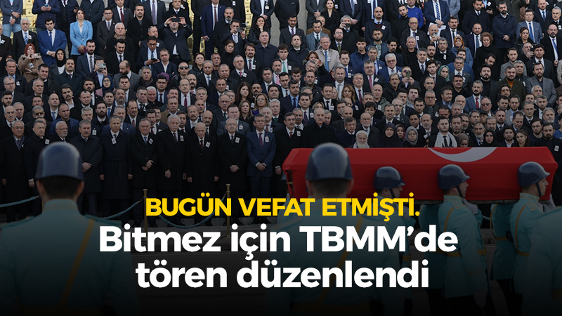 Kocaeli Milletvekili Hasan Bitmez için TBMM’de tören düzenlendi