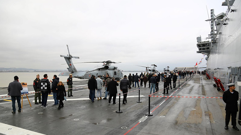 TCG Anadolu’ya Kocaeli’de yoğun ilgi var