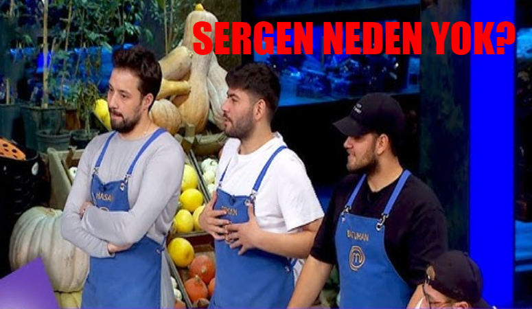 Masterchef Sergen Neden Yok? 1 Aralık Masterchef Sergen Yarışmada Neden Yok? Masterchef Sergen