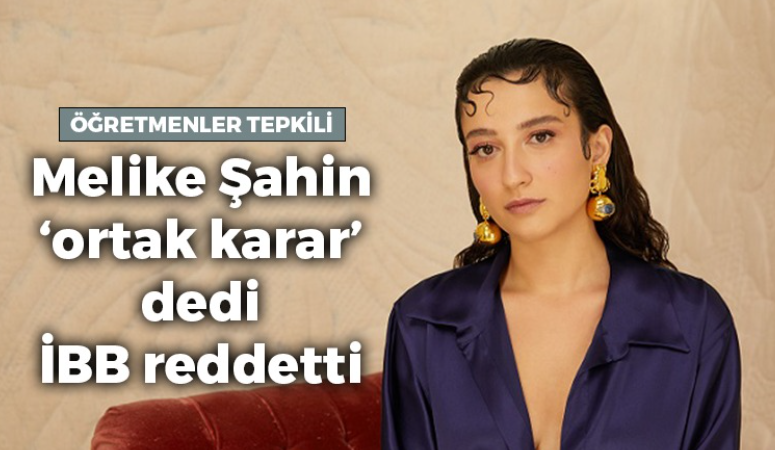 Şarkıcı Melike Şahin öğretmenler