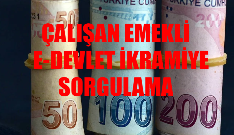 Çalışan emeklilere 5000 TL