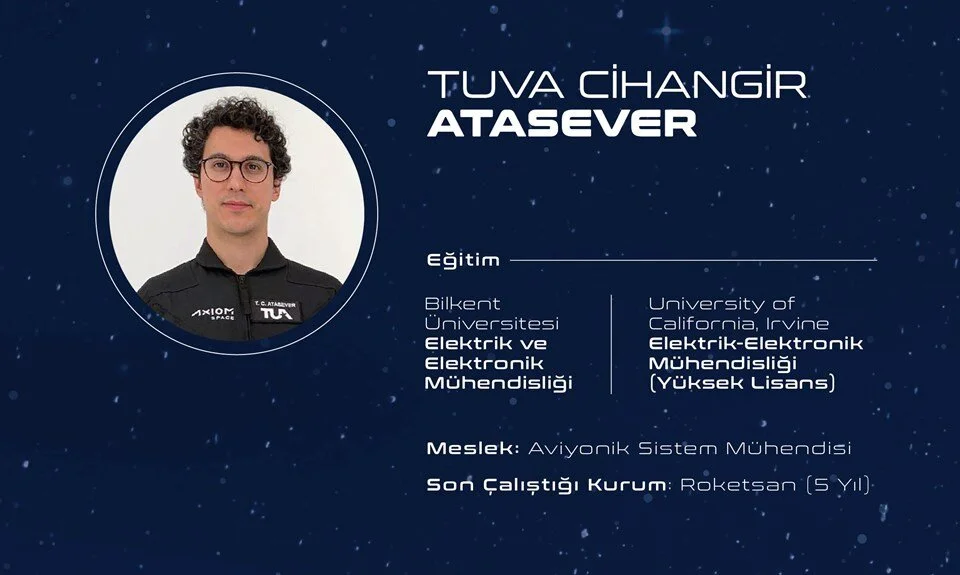 Tuva Cihangir Atasever Kimdir, Kaç Yaşında? Uzaya Gidecek Türkler Tuva Cihangir Atasever Uzayda Ne Yapacak? Türk Uzay Yolcusu Tuva Cihangir Atasever Uzayda Kaç Gün Kalacak? - Resim : 2