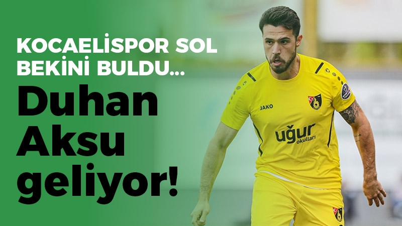 Son dakika! Kocaelispor sol bekini buldu!