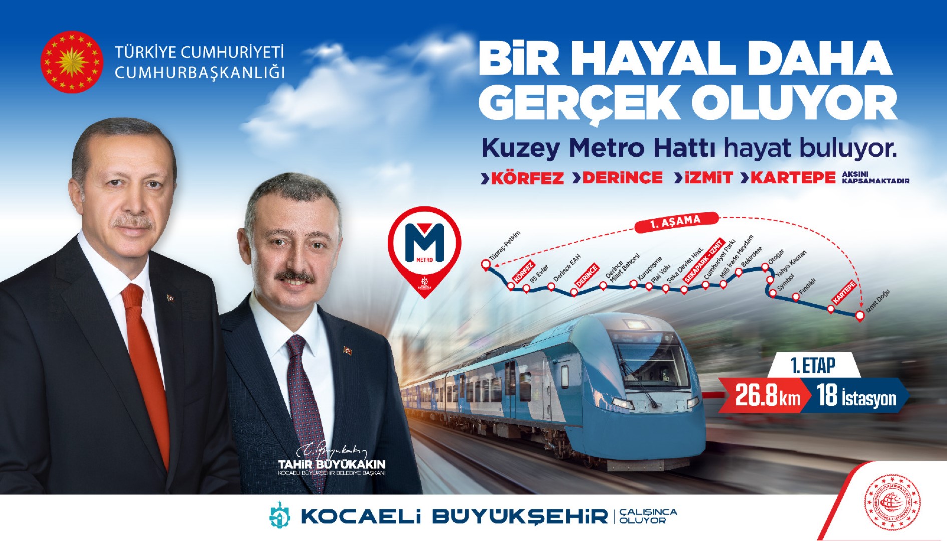 Metro projesinde ilk adım atıldı: Yılda 101 milyon yolcu taşıyacak! - Resim : 1