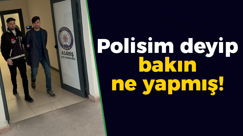 Kocaeli haber – Polisim deyip bakın ne yapmış!