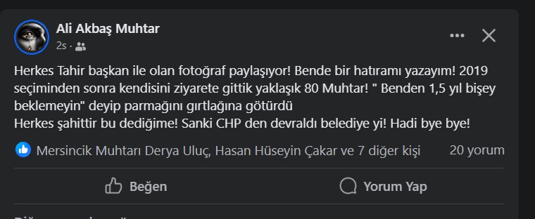 Sanki CHP’den aldı belediyeyi? - Resim : 1