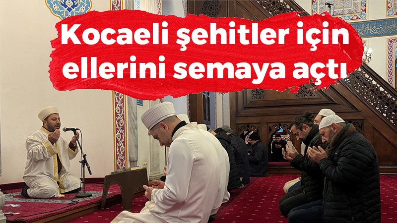 Bugün sabah namazında Kocaeli’deki