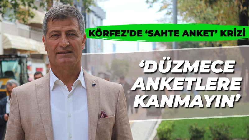 Sahte anket iddiaları ile