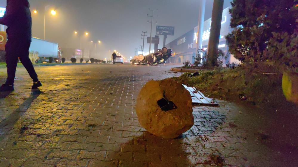 Babasından izinsiz aldığı aracı hurdaya çevirdi - Resim : 2