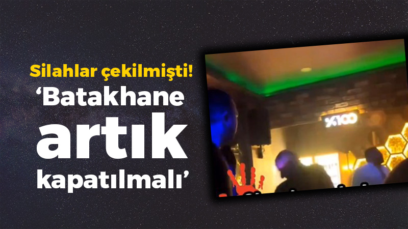 Kartepe’de silahların çekildiği restoran