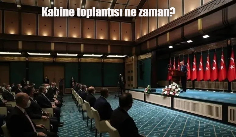 Kabine toplantısı ne zaman, saat kaçta? 12 Ocak bugün Bakanlar Kurulu Kabine Toplantısı var mı, masadaki konular neler?