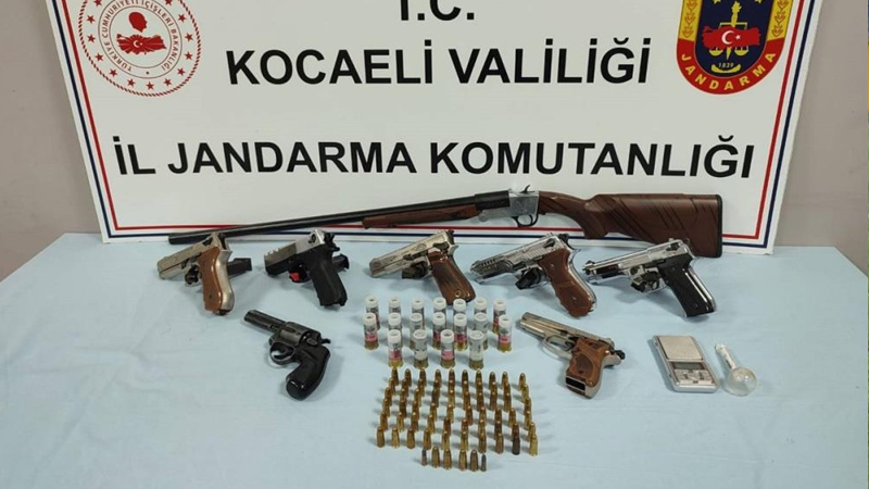 Kocaeli haber – Gölcük’te silah kaçaklığı operasyonu