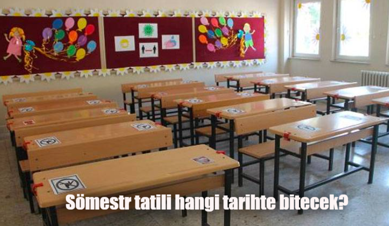 Sömestr tatili hangi tarihte bitecek? Okullar ne zaman açılacak, kaç gün tatil kaldı?