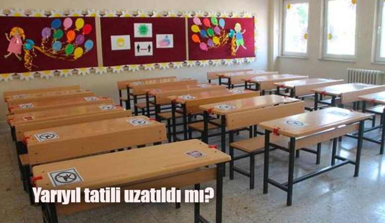 Yarıyıl tatili uzatıldı mı, 15 tatil ne zaman bitiyor? Okullar ne zaman açılacak, hangi tarihte?