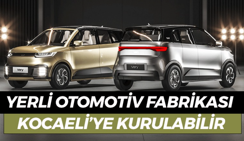 Yerli otomotiv fabrikası Kocaeli’ye kurulabilir