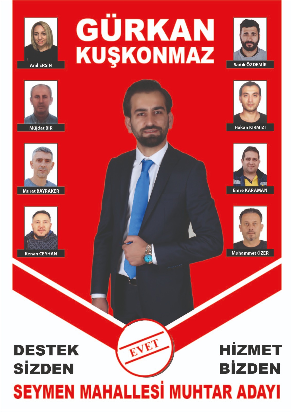 Gürkan Kuşkonmaz Seymen’e aday - Resim : 1