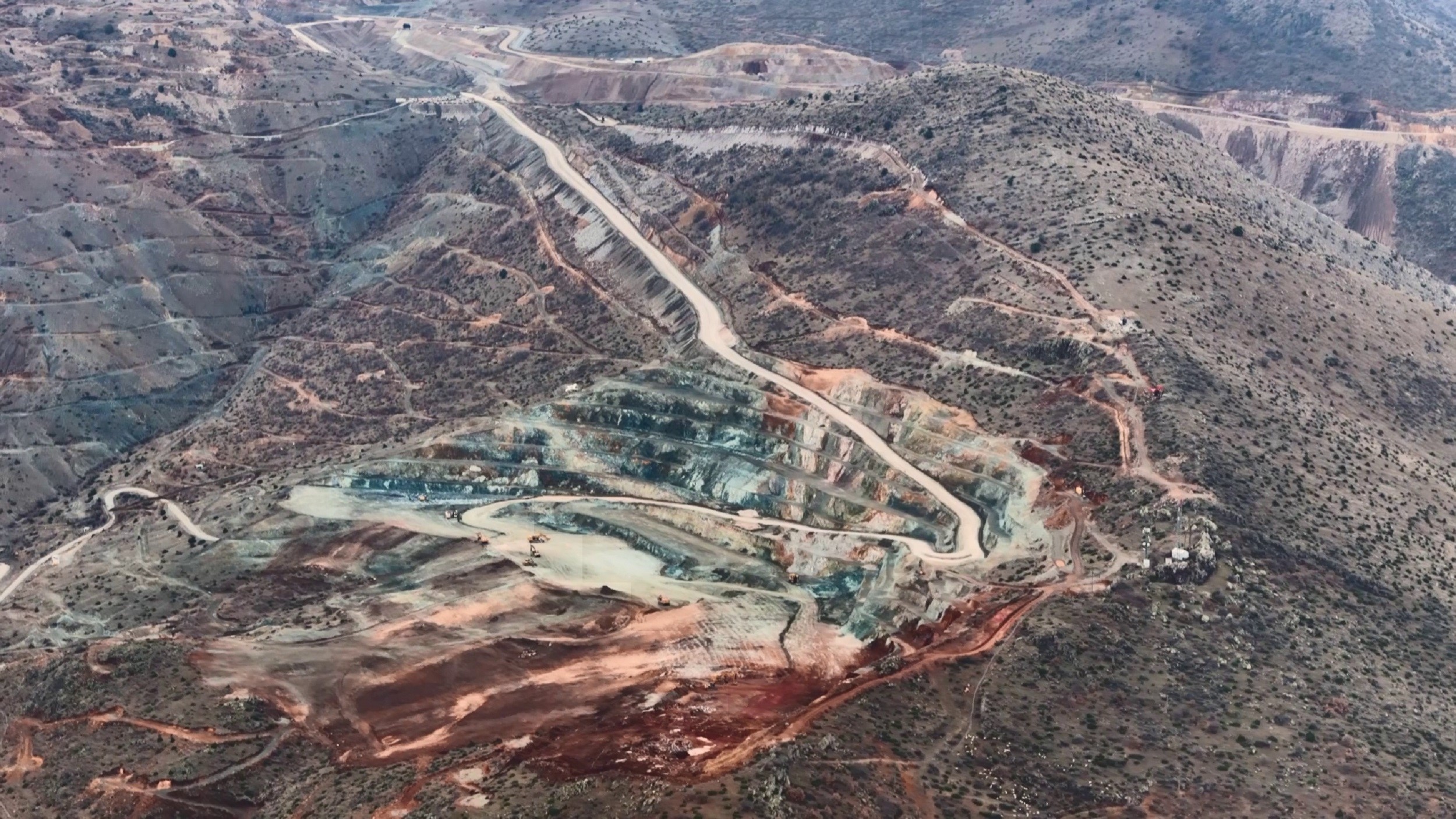 İşte felaketin yaşandığı maden sahasının dronla görüntüleri - Resim : 3