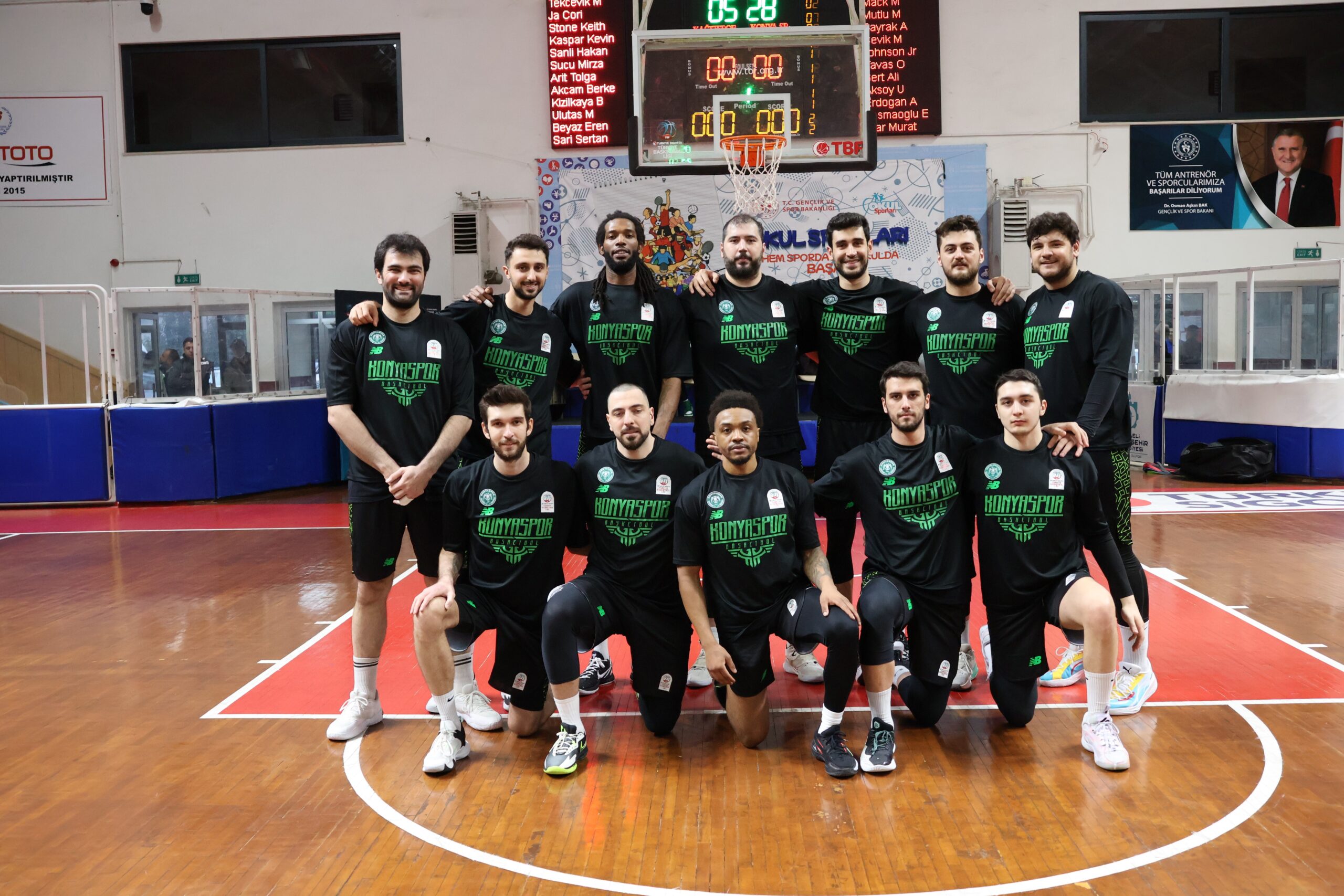 TBL: Kocaeli BŞB Kağıtspor: 74 – Konyaspor: 73