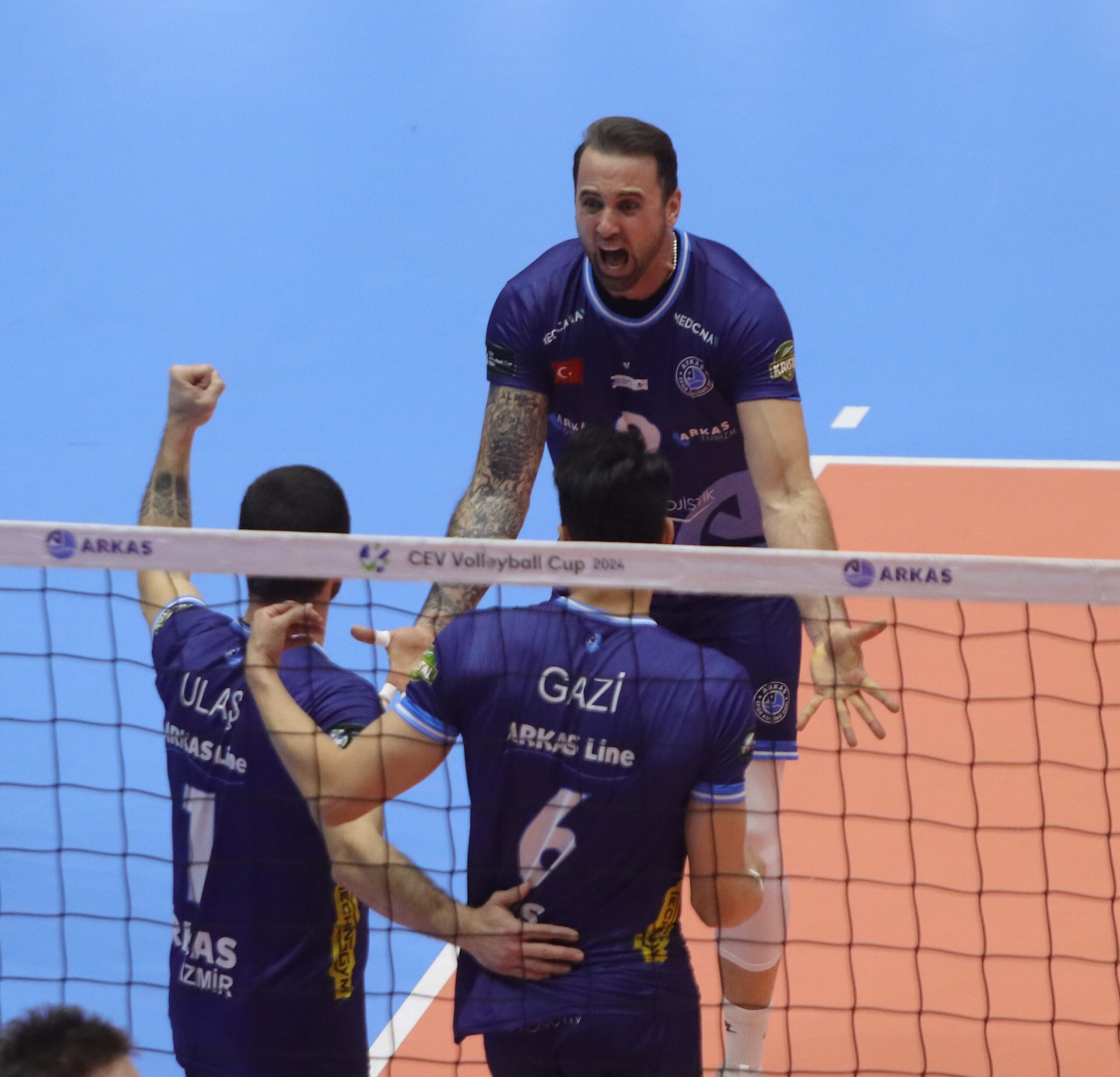 CEV Volleyball Cup'da Arkas Spor galip geldi - Resim : 1