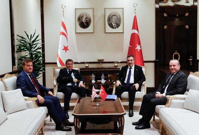 KLTC Başbakanı Üstel, Cevdet Yılmaz’la görüştü