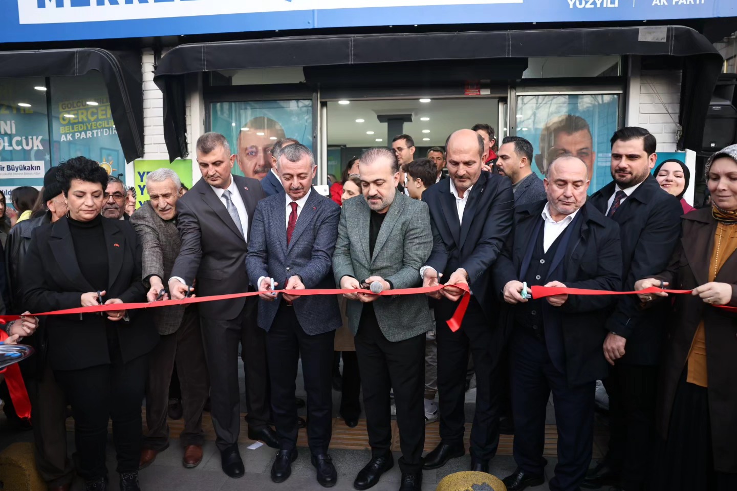 Miting gibi seçim ofisi açılışı - Resim : 2