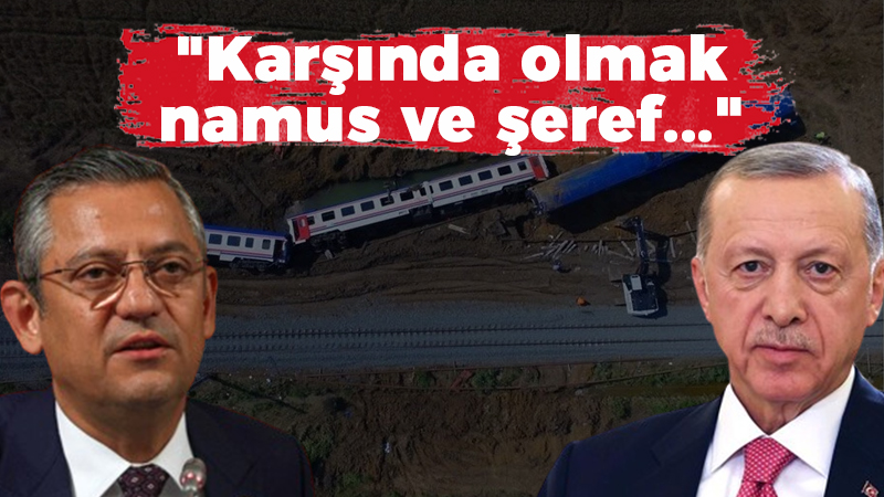 CHP Lideri’nden Cumhurbaşkanı Erdoğan’a “Karşında olmak namus ve şeref…”