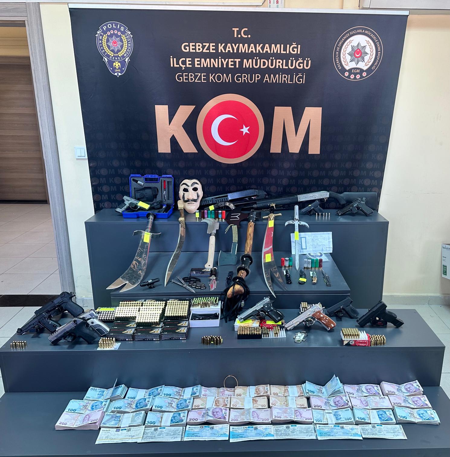 Kocaeli'de suç örgütüne operasyon: 47 gözaltı - Resim : 1