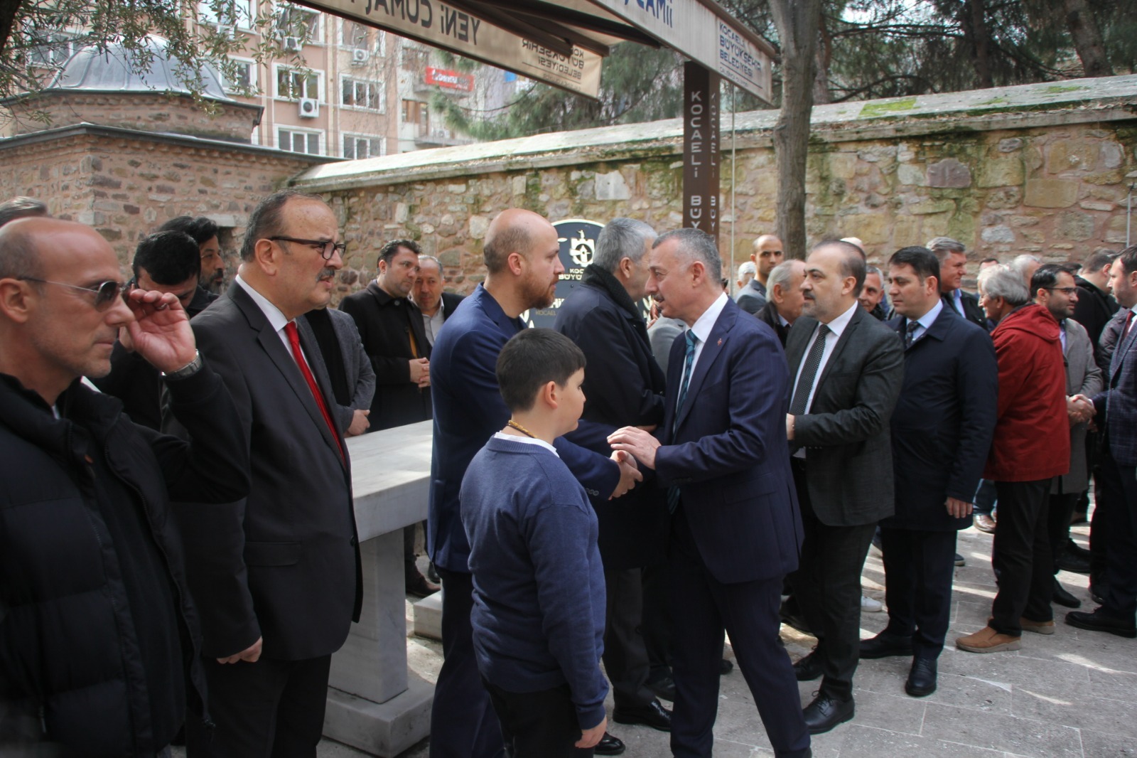 Cumhurbaşkanının dünürünün babası son yolculuğuna uğurlandı - Resim : 8