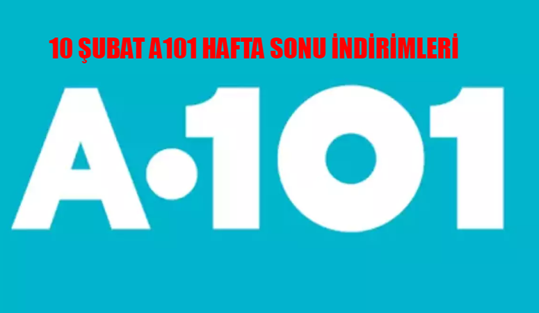 A101 hafta sonu indirimleri