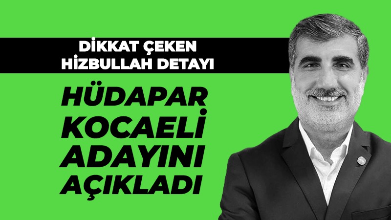 HÜDAPAR’ın Kocaeli adayı Mehmet Eşin oldu