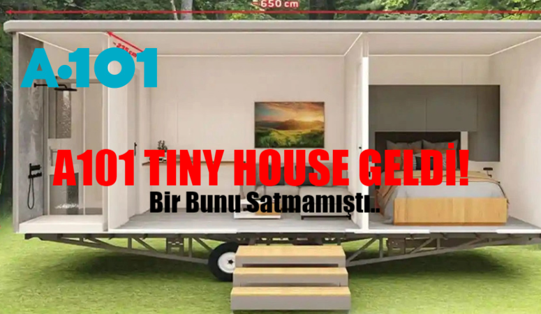 A101 Market Bir Bunu Satmamıştı: A101 Tiny House Fiyat 3999.900 TL Gören Markete Koştu! 29 Şubat A101 Kataloğu 2024 Bu Perşembe Kiwi Koltuk ve Halı Yıkama Makinesi 3999 TL