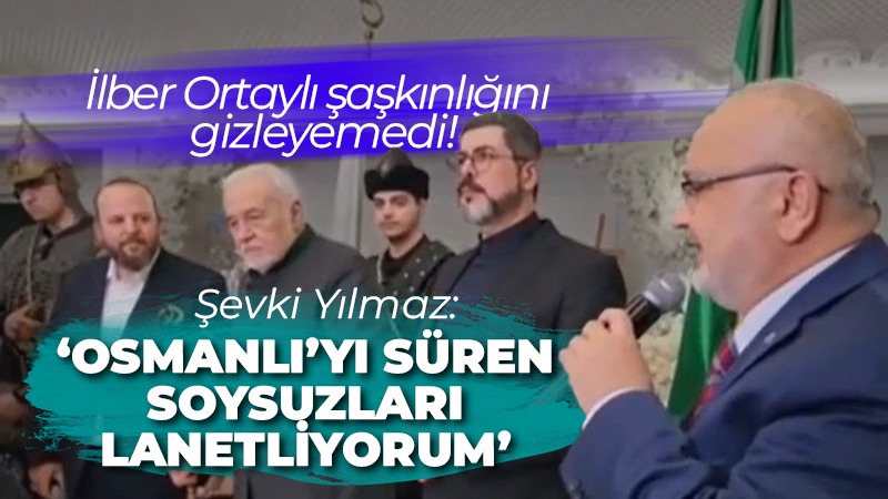 Şevki Yılmaz hanedan düğününe damga vurdu: Osmanlı’yı süren soysuzları lanetliyorum!