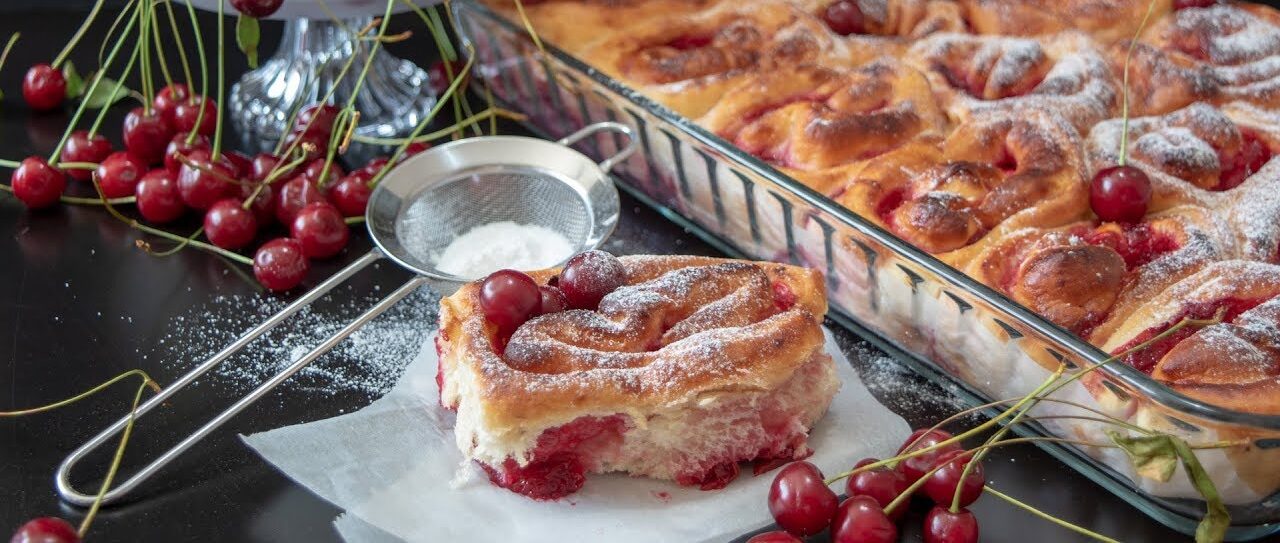 Gelinim Mutfakta Vişneli Pofuduk Çörek TARİFİ: Vişneli Pofuduk Çörek Nasıl Yapılır? 9 Şubat 2024 Cuma Gelinim Mutfakta Vişneli Pofuduk Çörek Yapımı - Resim : 1