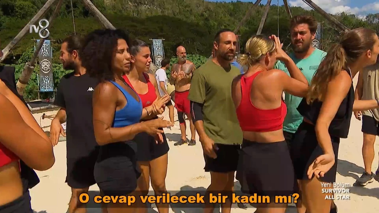 Survivor’da ikinci dokunulmazlık oyunu öncesi kaos! Hepsi birbirine girdi… Oyun alanı değil, ring! - Resim : 1